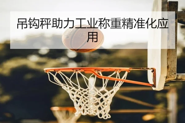 吊钩秤助力工业称重精准化应用